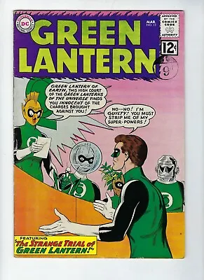 Buy GREEN LANTERN # 11 (SINERSTRO App. GREEN LANTERN CORPS App. MAR 1962) FN • 99.95£