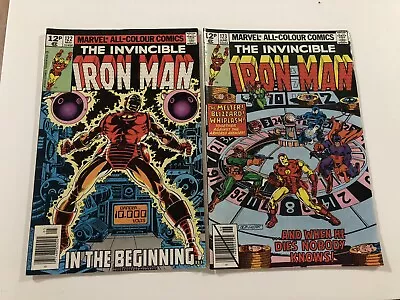 Buy Iron Man 122 & 123, 2 Marvel All Colour Comics, 2  Comics Published In 1977 • 30£
