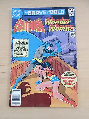 Buy Dc Comics The Brave And The Bold  Batman Wonder Woman No 158 Jan 1980 • 9.95£