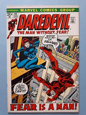 Buy Daredevil #90 - Man-Bull - Black Widow Origin - High Grade VF+ To VF/NM • 20£