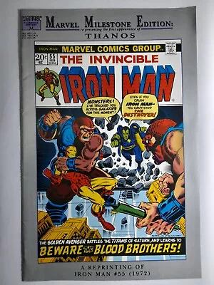 Buy Marvel Milestone Iron Man 55 VF • 17.13£