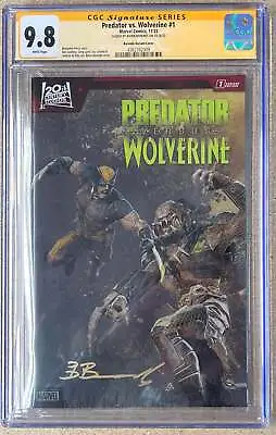 Buy Predator Vs Wolverine #1 Bjorn Barends Ss Cgc 9.8 • 124.95£