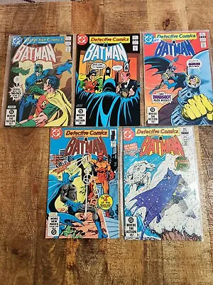 Buy Detective Comics #511 513 517 518 522 DC Comics Lot Of 5 VF Batman • 31.96£