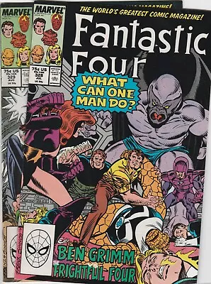 Buy Marvel 1989 Fantastic Four 326 327 328 329 Harkness & Pollard Frightful Four • 2.36£