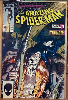 Buy The AMAZING SPIDER-MAN #294 Marvel 1987 Kraven Saga Pt 5- Zeck Art • 20.11£