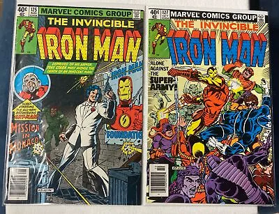 Buy Iron Man 125 & 127 (2) Key Issue Lot NM Marvel Comics 1979 Bronze Age 🔑NM • 19.95£