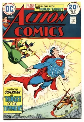 Buy ACTION COMICS #432 1974-SUPERMAN-1st App TOYMAN • 28.20£