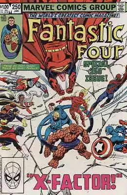 Buy Fantastic Four (Vol. 1) #250 VF; Marvel | John Byrne Gladiator - We Combine Ship • 4.73£