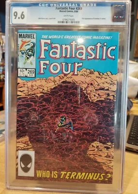 Buy Fantastic Four #269 CGC 9.6 First Appearance Of Terminus In Cameo • 39.98£