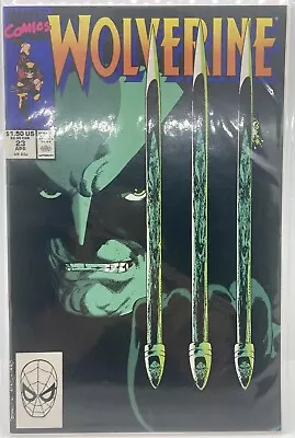 Buy Wolverine Issue # 23 Marvel Comics Excellent Con Boarded & Sleeved 9.0 + Grade • 4.99£
