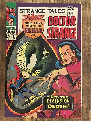 Buy Strange Tales #152 - GORGEOUS HIGHER GRADE - Marvel Comics 1967 • 14.79£