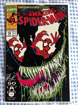 Buy Amazing Spider-Man 346 (1991) Vs Venom [7.0] • 22.99£