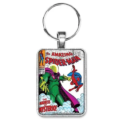 Buy The Amazing Spider-Man #66 Cover Key Ring Or Necklace Mysterio Comic Jewelry • 10.27£