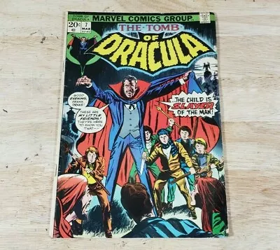 Buy The Tomb Of Dracula #7 Marvel Comics 1973 Book • 19.11£