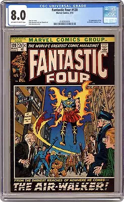Buy Fantastic Four #120 CGC 8.0 1972 4140920004 • 201.60£