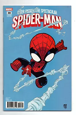 Buy Peter Parker Spectacular Spider-Man #300 Skottie Young Variant Cover - 2017 - NM • 15.93£