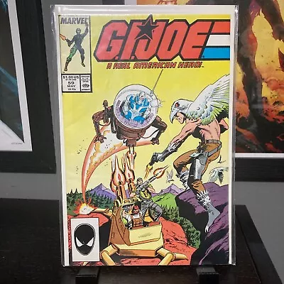 Buy G.I. Joe: A Real American Hero #59 (1987) Marvel First Print Comic 1st Jinx • 8.95£