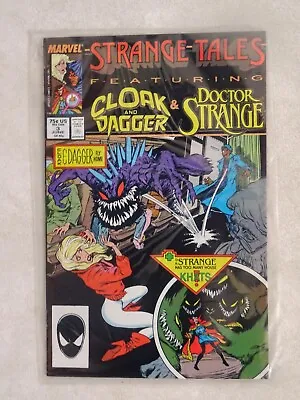 Buy Strange Tales 3 Featuring Dr.Strange And Cloak And Dagger NM/VF  1987 Series • 4£