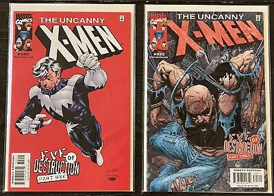 Buy Uncanny X-Men Two Pack! #392 & #393 Both NM • 3.95£