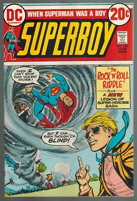 Buy Superboy 195 Legion Of Super-Heroes - 1st Wildfire (ERG-1)   1973  VF  DC Comic • 31.62£