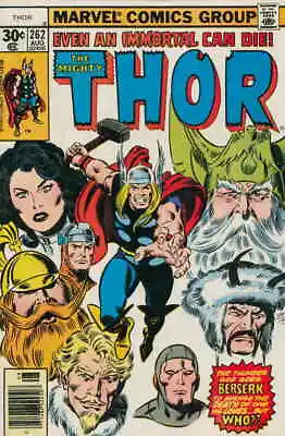 Buy Thor #262 FN; Marvel | Walter Simonson August 1977 - We Combine Shipping • 3.75£