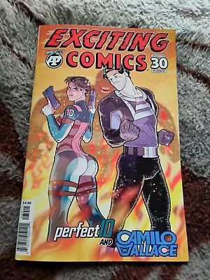 Buy Exciting Comics # 30 Nm 2023 Scarce Andre Leal ! Perfect 10 ! Camilo Vallace ! • 4£
