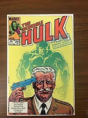 Buy Incredible Hulk#291 KEY Origin Of General  Thunderbolt .  VF.     (L) • 6.32£