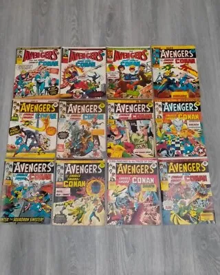 Buy X12 Avengers Marvel Comics 1975 Bundle 101 - 110 Complete Run & 113 114  • 27.50£