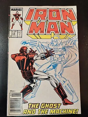 Buy The Invincible Iron Man #219 First Appearance Of The Ghost • 15.81£