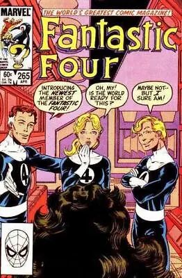 Buy Fantastic Four (1961) # 265 (7.0-FVF) She-Hulk Joins The F.F. 1984 • 6.30£