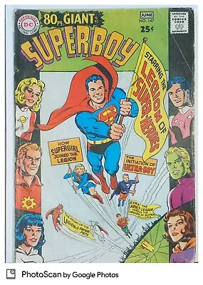 Buy Superboy # 147 DC Comics KEY 1968 Legion Of Super Heroes • 31.77£
