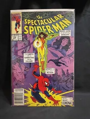 Buy Spectacular Spider-Man #176 1st Appearance Corona VF+ (8.5) Marvel Comics 1991 • 10.35£