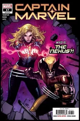 Buy Captain Marvel #17 Sept 2020 Wolverine Ms. Marvel Legacy #151 Nm Comic Book 1 • 1.60£