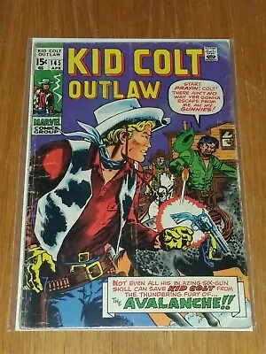 Buy Kid Colt Outlaw #145 G (2.0) April 1970 Marvel Western • 4.99£