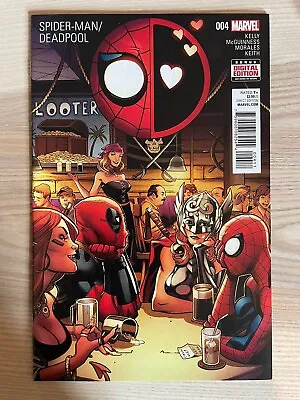 Buy Marvel SPIDER-MAN/DEADPOOL #4 1st Print 2016 • 1.29£
