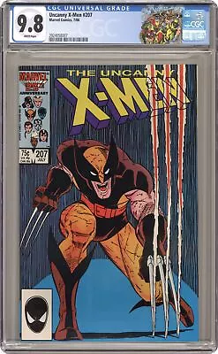 Buy Uncanny X-Men #207D CGC 9.8 1986 3924058007 • 239.86£