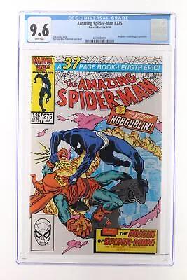 Buy Amazing Spider-Man #275 - Marvel Comics 1986 CGC 9.6 Hobgoblin, Rose + Kingpin A • 38.80£
