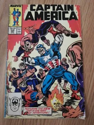 Buy Captain America #335  Nov 1987 Marvel Comics Bagged And Boarded • 0.99£