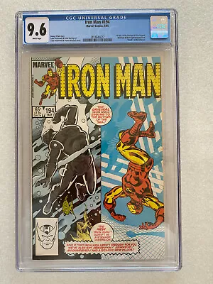 Buy Iron Man #194 CGC 9.6, 1985 - Newsstand Edition - 1st App Of The Scourge • 138.36£