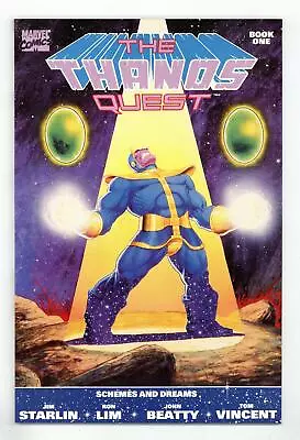Buy Thanos Quest #1 FN/VF 7.0 1990 • 12.79£
