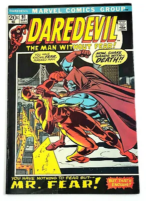 Buy Daredevil # 91 - (1972) - Mr. Fear Appearance • 17.80£