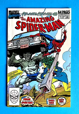 Buy AMAZING SPIDER-MAN ANNUAL #23 (VOL 1)  SHE-HULK Vs ABOMINATION  MARVEL 1989  VG • 9.99£