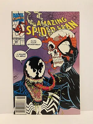 Buy The Amazing Spider-Man #347 Marvel Comics 1990 Venom Cover Newstand Copy • 27.60£