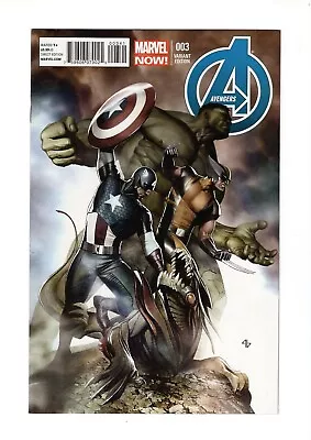 Buy Avengers #3 Adi Granov 1:50 Incentive Variant Cover Nm Marvel Captain America • 11.15£