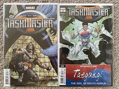 Buy Taskmaster #3 Set 1st & 2nd Print 1st Appearance Taegukgi Nm Marvel Comics 2021 • 15.95£