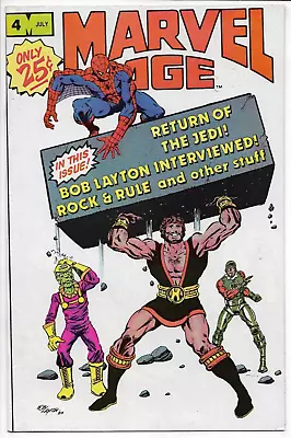 Buy Marvel Age #4 Marvel Comics Shooter Layton Goodwin David FN/VFN 1983 • 5.50£