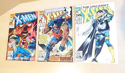 Buy 3 X Comics UNCANNY X-MEN #287-289  1992  Marvel Comics VF+ • 7.50£