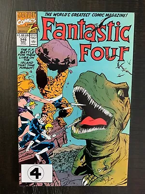 Buy Fantastic Four #346 VF Copper Age Comic Featuring The 1st Cameo App Of The TVA! • 3.19£