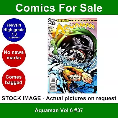 Buy DC Aquaman Vol 6 #37 Comic - FN/VFN Clean 01 February 2006 • 4.99£