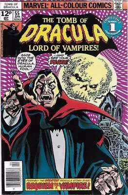 Buy Tomb Of Dracula (1972) #  55 UK Price (5.0-VGF) 1977 • 11.25£